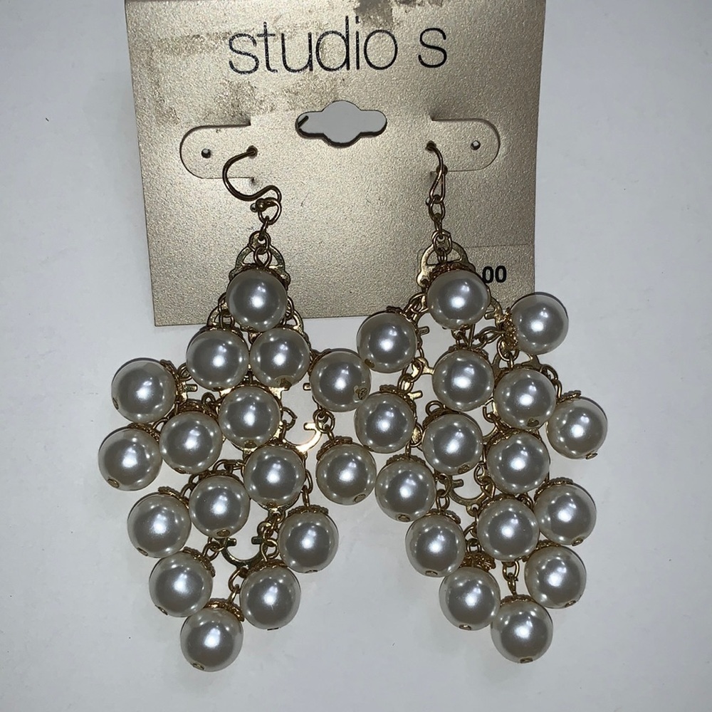 Studio S Chunky Beaded Earrings